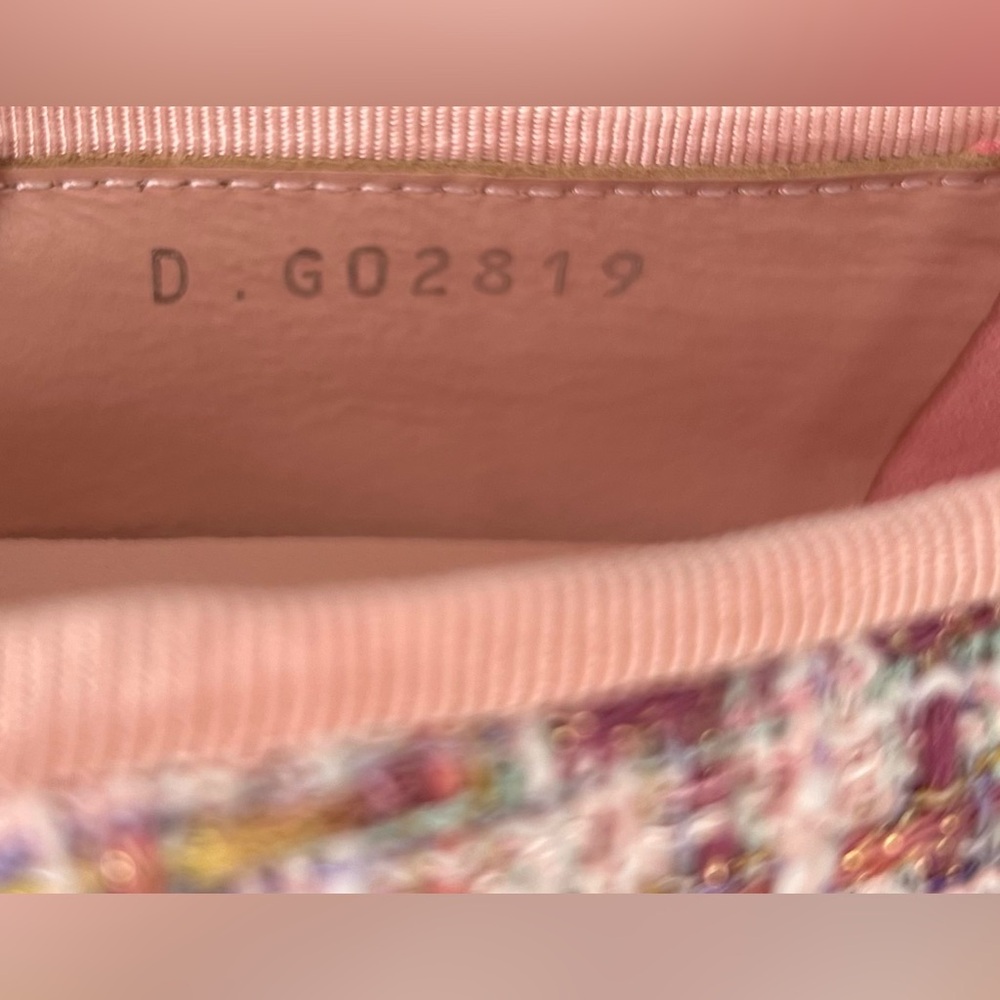 New CHANEL Pink Tweed Ballet Flats / Size 38 - Picture 6 of 14